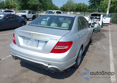 2014 Mercedes-Benz C 300 Luxury 4Matic/Sport 4Matic from USA, damaged, VIN WDDGF8ABXEA894219